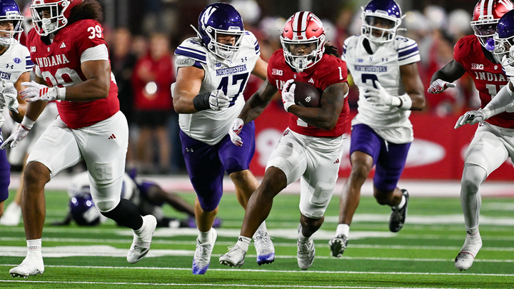 Indiana Survives Northwestern Scare 29-23 in Big Ten Opener