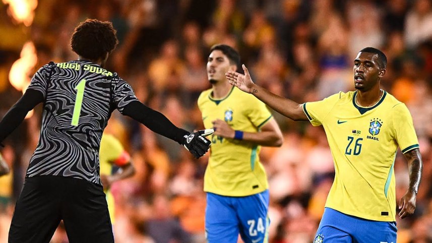 Rayan’s Late Header Saves Brazil From Defeat Against Australia